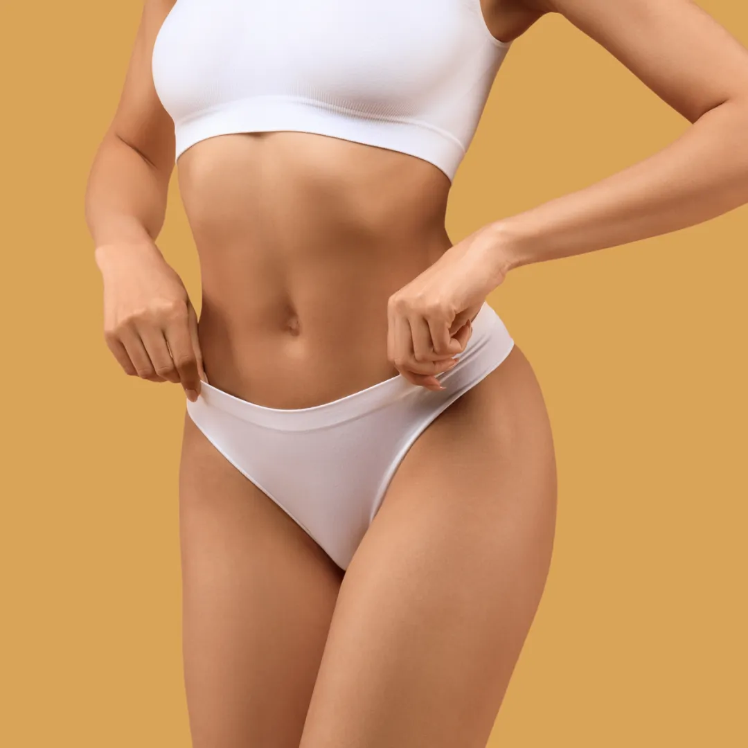 Abdominoplastia — resultado estrutural